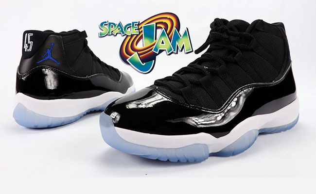 jordans shoes in space jam